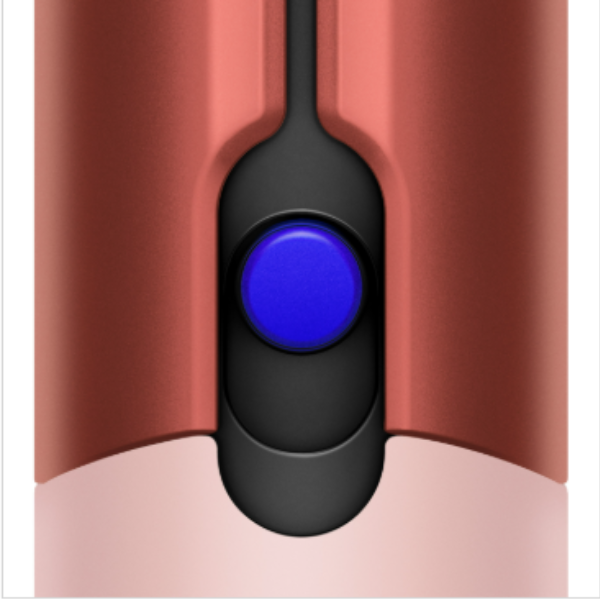 dyson airstrait lock button